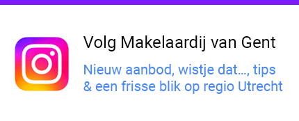 Volg Makelaardij van Gent Utrecht op Instagram